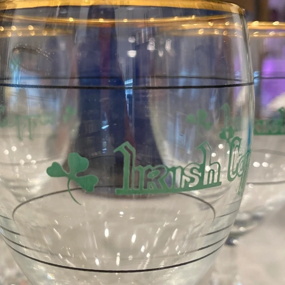 Vintage Irish Coffee Glasses EUC (set of 6)